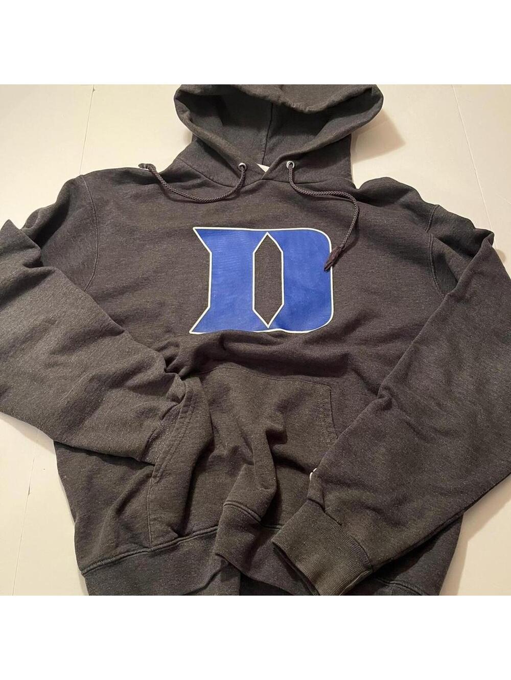 Y2K Duke University Sweatshirt, Comfort Campus Wear, M Champion